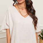 Robe chasuble en lin