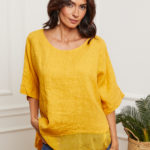 Blouse ample en lin